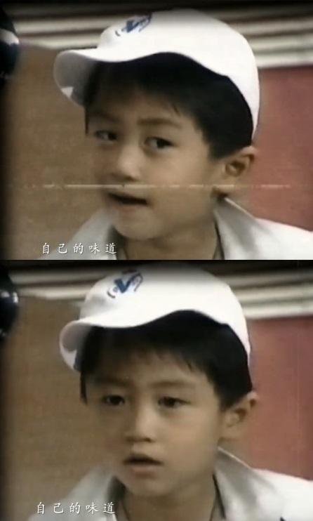 看了谢霆锋和陈冠希的幼年照终于明白张柏芝儿子像谁