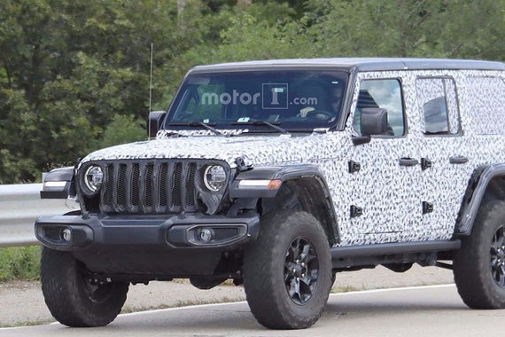 新款jeep牧马人Rubicon谍照 或9月亮相