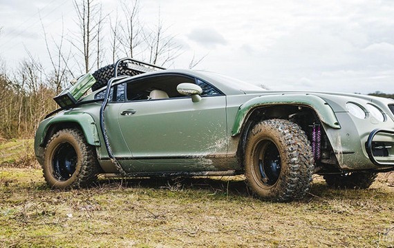 土豪儿子将300万的欧陆GT改成越野车，实力坑爹！