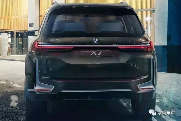 就是要怼奔驰GLS 宝马X7概念车曝光