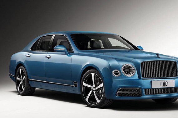 宾利慕尚特别版官图 法兰克福车展亮相