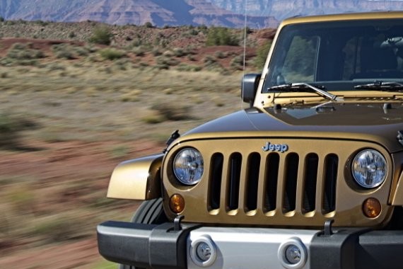 外观微调 曝Jeep新款牧马人最近谍照