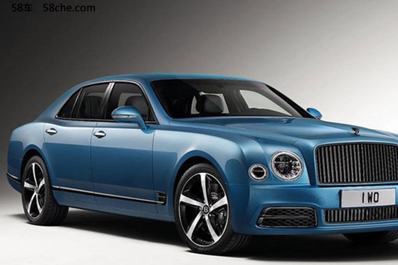 宾利慕尚特别版官图 法兰克福车展亮相