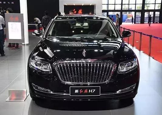 国宝熊猫红旗新H7 9月上市 百万豪车的内饰