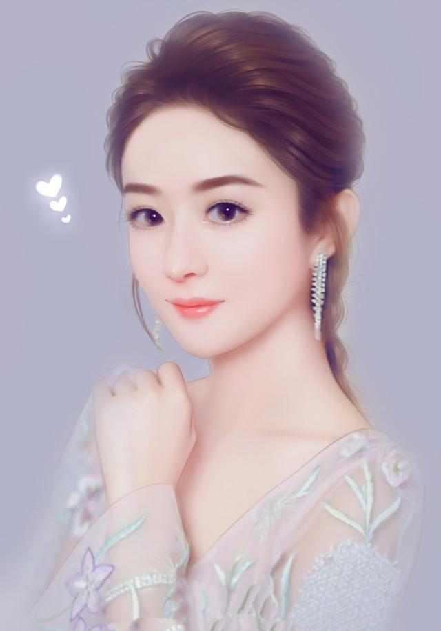 赵丽颖.精致甜美,一个耳环就显出无比的美