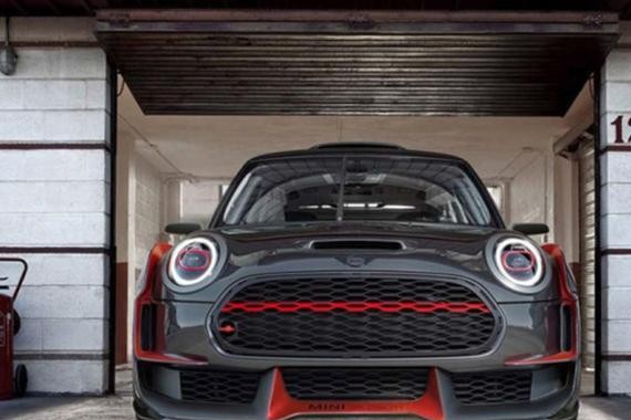 宝马MINI夸张赛车设计，钢炮造型“颜值巅峰”