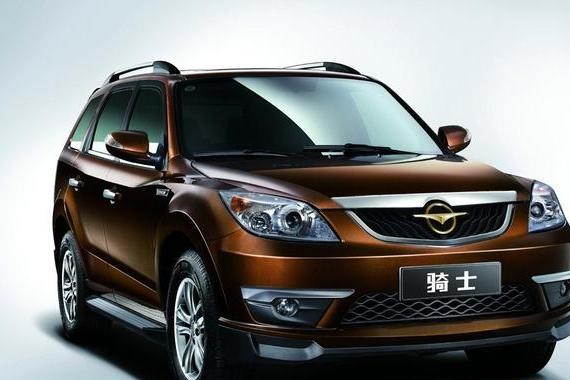 这台车是属于国内的“骑士”，光辉了七年之久