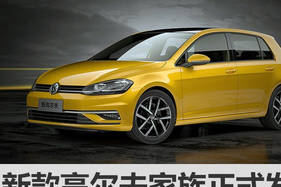 新款高尔夫家族正式发布 第四季度上市