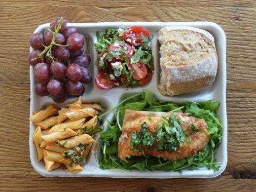 八个国家中学生的午餐,巴西孩子吃最多,美. 来自