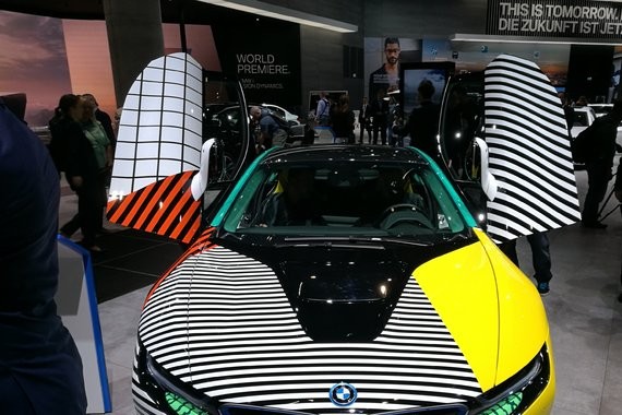 法兰克福车展 宝马i8 MemphisStyle发布