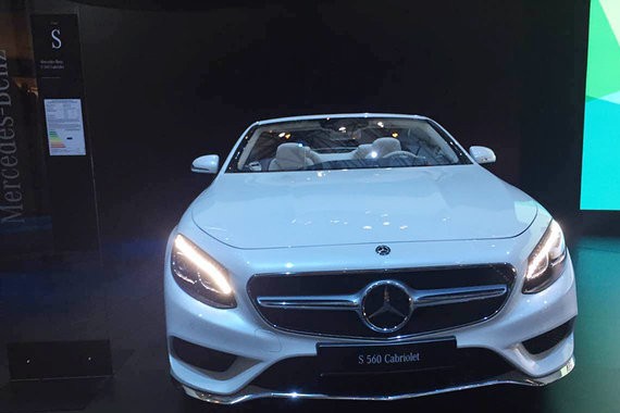 法兰克福车展：新款奔驰S级敞篷版发布