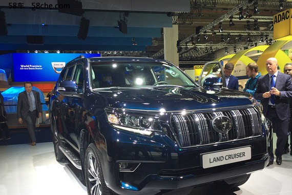 2017法兰克福 丰田新款普拉多首发亮相