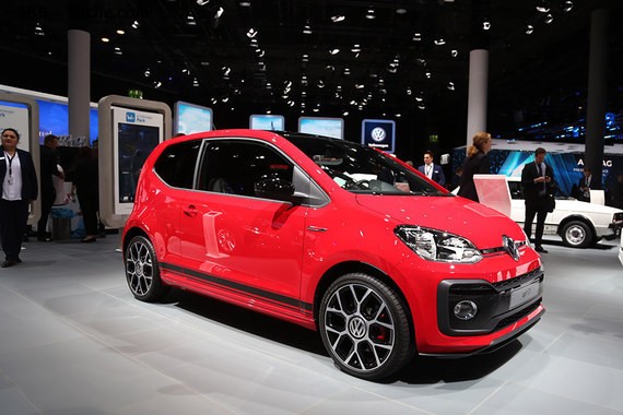 2017法兰克福车展 大众up! GTI正式亮相