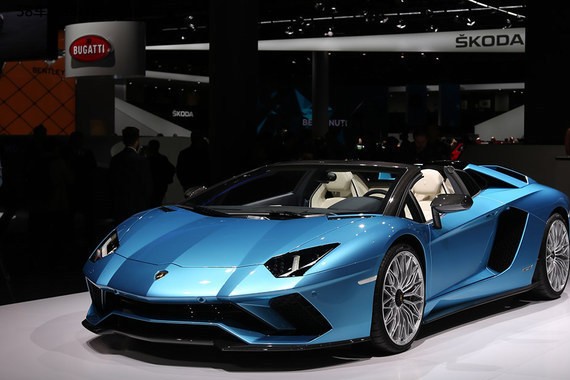 2017法兰克福车展 Aventador S敞篷版