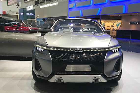 法兰克福车展 奇瑞全新紧凑型SUV发布