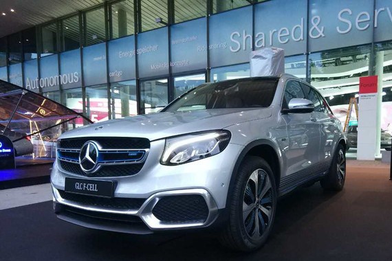 2017法兰克福车展 奔驰GLC F-Cell氢动力