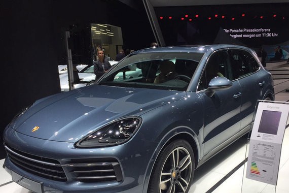 法兰克福车展 保时捷全新Cayenne亮相