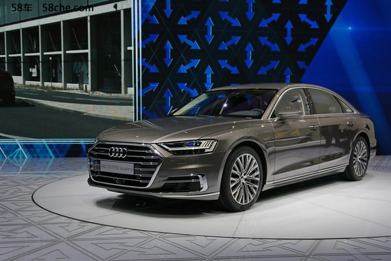 2017法兰克福车展 奥迪新A8首次车展亮相
