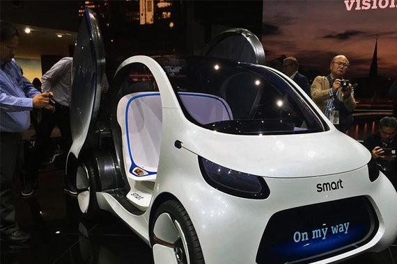 2017法兰克福车展:smart概念车正式发布