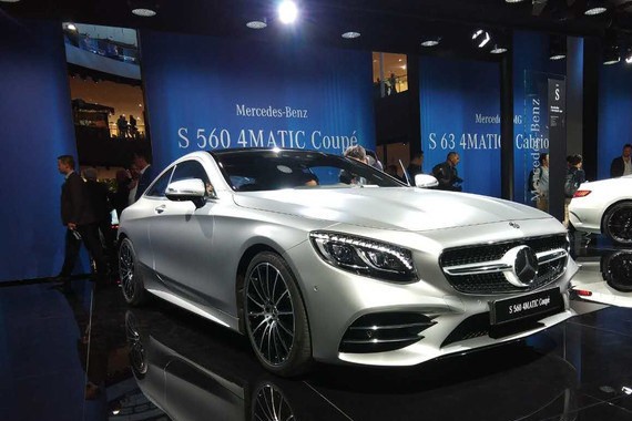 2017法兰克福车展 奔驰新款S级轿跑车