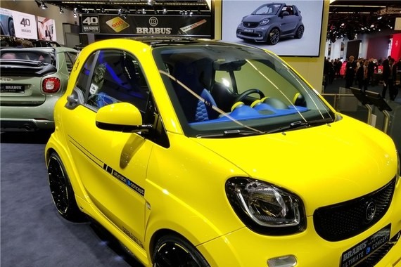 2017法兰克福车展 巴博斯推smart电动版