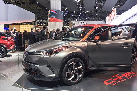 法兰克福车展 C-HR Hy-Power概念车首发