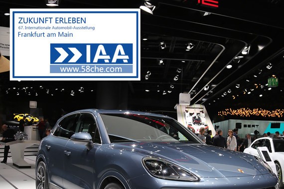 2017法兰克福车展 保时捷新Cayenne实拍