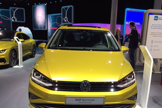 法兰克福车展 全新高尔夫Sportsvan亮相