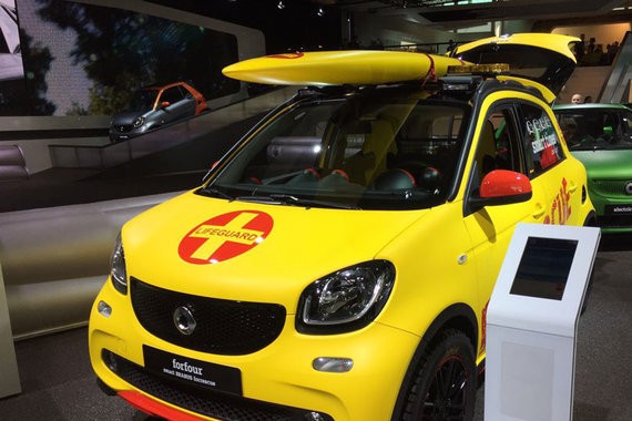 2017法兰克福 巴博斯smart电动版发布
