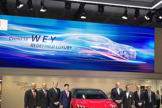 携6款车型亮相法兰克福车展，WEY向全世界展示中国实力