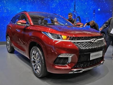 向高端SUV发起冲击！车展静态体验奇瑞EXEED TX