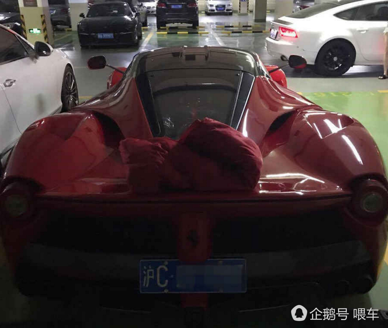 4千万法拉利挂这车牌 进不了上海市区