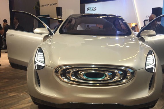 2017法兰克福车展 昶洧首款SUV发布亮相