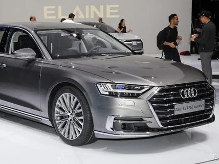 漂亮得不像实力派！车展静态体验全新奥迪A8