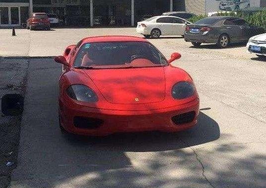 男子花60万入手法拉利360,拿到钥匙还有一点小激动