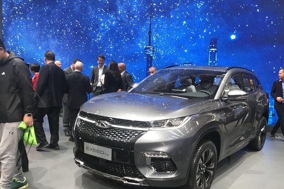 奇瑞EXEED TX将于明年10月上市 高颜值