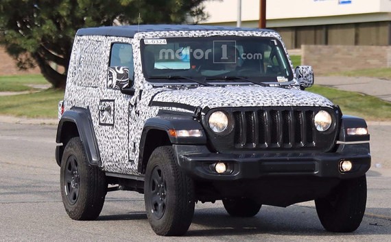 Jeep新牧马人软顶版谍照曝光 年底亮相