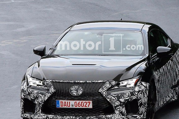 雷克萨斯新RC F谍照曝光 外观小幅改动