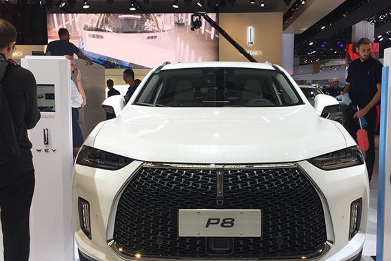 WEY P8将明年北京车展上市 续航超600km