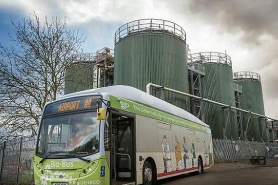 用排泄物为动力驱动车辆，新型公交环保值得推广