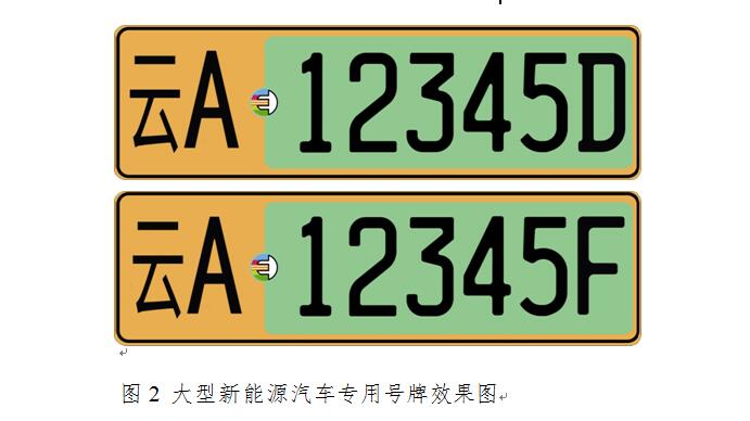 云南将全面推广应用新能源汽车专用号牌 号牌增设专用标志