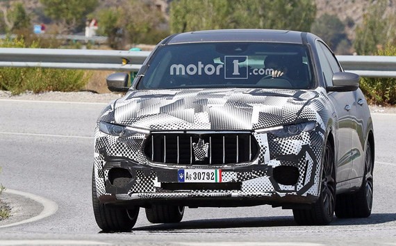 曝玛莎拉蒂Levante GTS谍照 或配V8动力