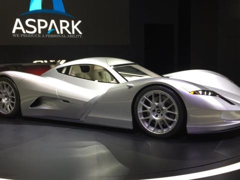 日本的极速纯电动超跑 Aspark Owl出席法兰克福车展