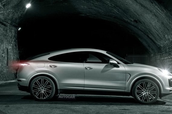 保时捷Cayenne Coupe效果图曝光 剑指X6