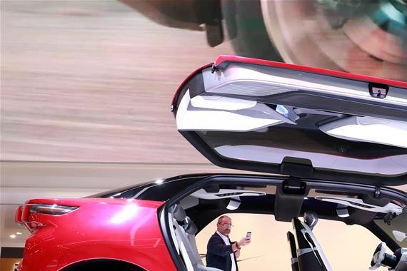 中国新能源车闪亮法兰克福车展(组图)