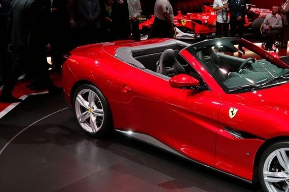法拉利新“入门级”超跑Portofino亮相法兰克福