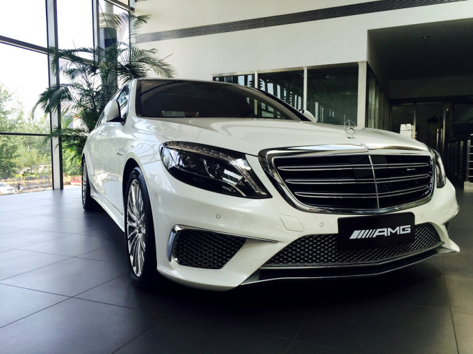AMG奔驰S65颜色可选 钻石白 碳灰蓝 钯银 铱