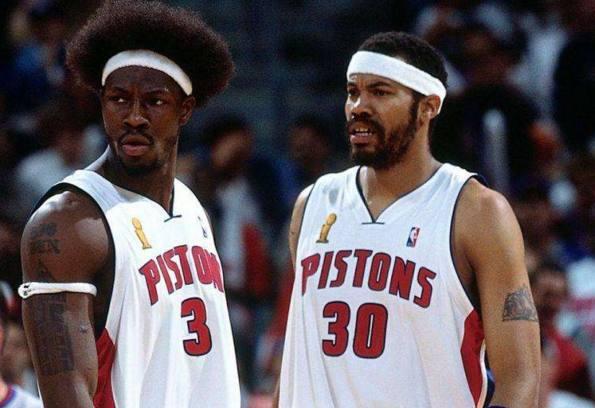 NBA四大前锋之怒吼天尊--拉希德·华莱士!