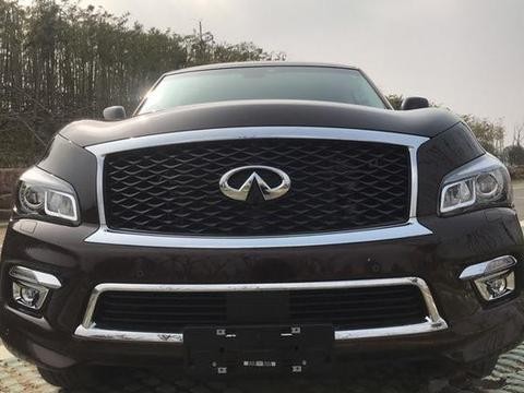 新车型18款中东版英菲尼迪QX80上市外观霸气