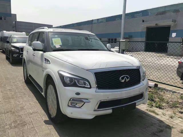 新车型18款中东版英菲尼迪QX80上市外观霸气